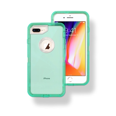 Apple iPhone XR Hybrid 3pcs Cover Case Transparent Green