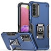 Samsung Galaxy A03S Robotic Hybrid Case with Magnetic Ring Stand