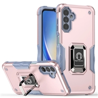 Samsung Galaxy A35 5G Robotic Hybrid Case with Magnetic Ring Stand