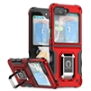 Samsung Galaxy Z Flip 5 Robotic Hybrid Case with Magnetic Ring Stand