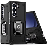 Samsung Galaxy Z Fold 6 Robotic Hybrid Case with Magnetic Ring Stand