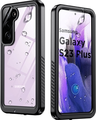 Samsung Galaxy S23 Plus Redpepper Waterproof  Shockproof Dirt Proof Case Cover Black