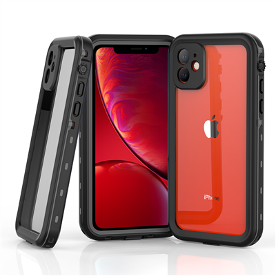 Apple iPhone 11  Redpepper Waterproof Shockproof Dirt Proof Case Cover Black