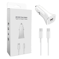 2 IN 1 USB C CAR QUICK CHARGER +  C TO C CABLE