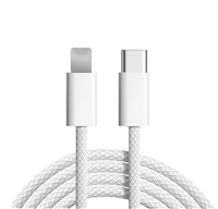 3 ft 20W iPhone USB C To L Fast Charging Cable White