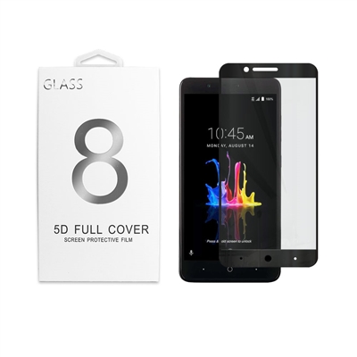 ZTE Sequoia / Blade Z Max/ ZMax Pro 2/ Z982 Full Cover Tempered Glass Screen Protector BK