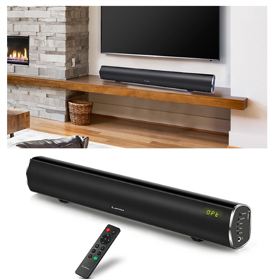 Universal HD Home Theater TV Sound Bar R7000 Black