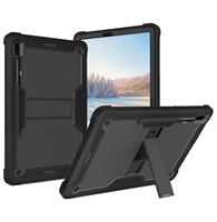 Samsung Galaxy Tab S8 PLUS / S7 PLUS / S7 FE Slim Heavy Duty Shockproof Rugged Case With Kickstand