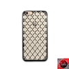 iPhone 5 / 5S / 5SE TPU Lattice Electroplate Black