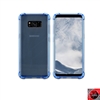 For Samsung Galaxy S8 Plus Crystal Clear Blue TPU Case