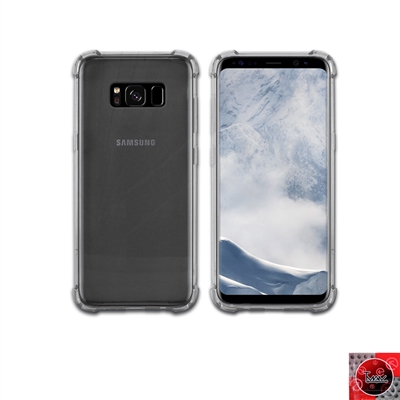 For Samsung Galaxy S8 Crystal Clear Smoke TPU Case