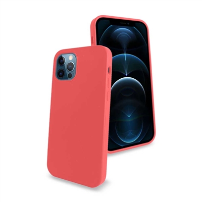 iPhone 12 Mini 5.4" Liquid Silicone Gel Skin Case Pink