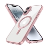 IPHONE 16 PLUS WIRELESS CHARGING TPU CASE WITH CHROME EDGE & CAMERA COVER PINK GOLD