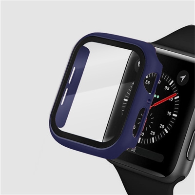41MM IWATCH CASE WITH SCREEN PROTECTOR DARK BLUE