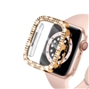 41MM IWATCH DIAMOND CASE WITH SCREEN PROTECTOR GOLD