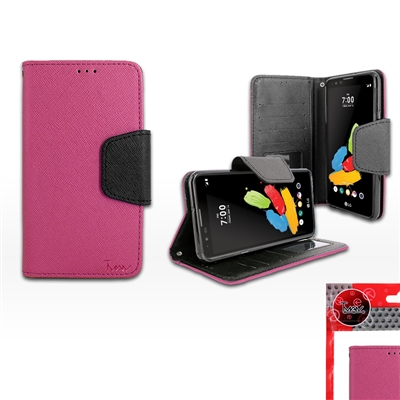 LG Stylo 3 / Stylus 3 / LS777 WALLET CASE WC01 PINK