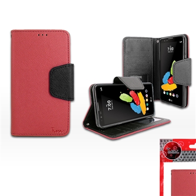 LG Stylo 3 / Stylus 3 / LS777 WALLET CASE WC01 RED