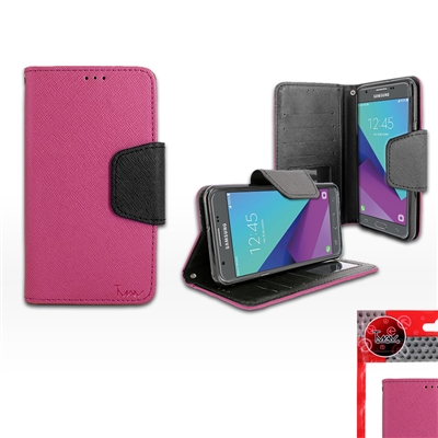 SAMSUNG Galaxy J5 Prime / On5 2016 / G570 WALLET CASE WC01 PINK