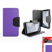 SAMSUNG Galaxy S8 Plus / G955 WALLET CASE WC01 PURPLE