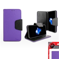 Apple iPhone 5 / 5S / 5SE WALLET CASE WC01 PURPLE