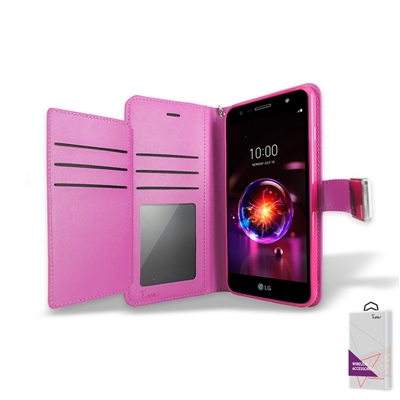 LG X Power 3/ LG X Power 2/ Fiesta / X Charge / LV7 Folio wallet case,