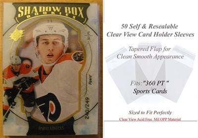 Superior Fit Sleeves for 360 PT Sports Cards