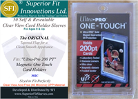 Superior Fit Sleeves for Ultra Pro One Touch Magnetic Case 200 PT