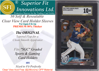 Superior Fit PREMIUM Sleeves for SGC Card Slabs