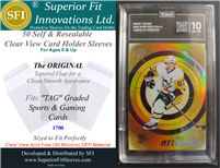 Superior Fit Sleeves for TGA Graded Reg Card Slabs