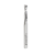 [AMANA HSS1636]  High Speed Steel (HSS) Double Flute Spiral Aluminum Cutting 1/4 Dia x 1 x 1/4 Inch Shank Up-Cut Router Bit