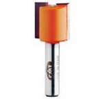 CMT 811.690.11 3/4" Diameter X 1" Cutting Length 2-Flute Straight Router Bit With 1/2" Shank