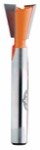 CMT 818.097.11 3/8" Diameter 8 Degree X 1/2" Cutting Length 2-Flute Dovetail Router Bit (1/4" Shank)