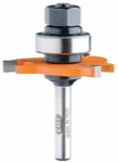 CMT 822.316.11B 1/16" Cutting Height X 1-7/8" Diameter 3-Flute Slot Cutting Router Bit (1/2" Shank)