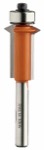 CMT 853.001.11 1/2" Diameter X 1" Cutting Length 2-Flute Flush And V-Groove Router Bit (1/4" Shank)