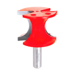 Freud 82-120  5/8" Radius(1-1/4" Bull Nose Height) Bull Nose Router Bit (1/2" Shank)