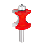 Freud 82-514  1/2" Radius (1" Bull Nose Height) Bull Nose Router Bit With Bearing (1/2" Shank)