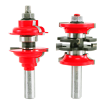 Freud 99-267 Quarter Round Entry & Interior Door Router Bit Set (1/2" Shank)