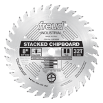 Freud LU81M008 8" Diameter X 32T TCG Heavy Duty Multipurpose Carbide-Tipped Saw Blade With 5/8" Arbo