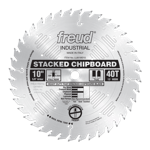 Freud LU81M010 10" Diameter X 40T TCG Heavy Duty Multipurpose Carbide-Tipped Saw Blade With 5/8" Arb