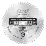 Freud LU82M009 9" Diameter X 56T TCG Stacked Chipboard Carbide-Tipped Saw Blade With 5/8" Arbor (.12
