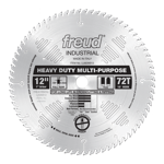 Freud LU82M012 12" Diameter X 72T TCG Stacked Chipboard Carbide-Tipped Saw Blade With 1" Arbor (.126