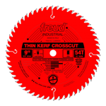 Freud LU88R009 9" Diameter X 54T ATB Thin Kerf Fine Finish Crosscut Carbide-Tipped Saw Blade With 5/