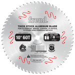 Freud LU89M010 10" Diameter X 72T TCG Thick Non-Ferrous Metal Carbide-Tipped Saw Blade With 5/8" Arb