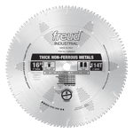 Freud LU89M016 16" Diameter X 114T TCG Thick Non-Ferrous Metal Carbide-Tipped Saw Blade With 1" Arbo