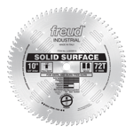 Freud LU95M010 10" Diameter X 72T TCG Solid Surface Carbide-Tipped Saw Blade With 5/8" Arbor (.126 K