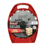 Freud SD208 8" Diameter X 12T Pro Dado Carbide-Tipped Saw Blade Set With 5/8" Arbor