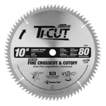 Timberline 10081 TI-CUT SAW 10"/80T TCG 5/8"