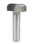 Whiteside 1376 1-1/4" Diameter X 1/2" Double Flute Bowl and Tray Router Bit (1/2" Shank) 