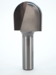 Whiteside 1414 1-1/4" Diameter X 1-1/4" Double Flute Round Nose Router Bit (1/2" Shank)