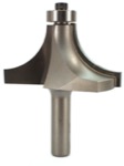 Whiteside 2013 3" Diameter X 1-1/2" Double Flute Roundover Router Bit (1/2" Shank)